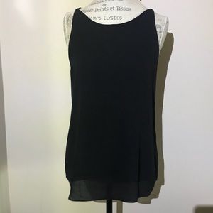 Mercer & Madison sheer lined tank (EUC)